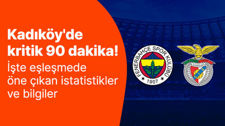 Fenerbahçe, Benfica’ya Kadıköy’de kaybetmiyor Kritik mücadele Şampiyon Oranlar ile Misli’de