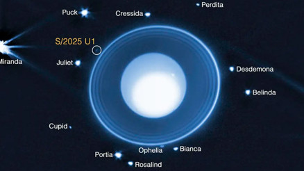 Uranüs’ün yeni bir uydusu keşfedildi