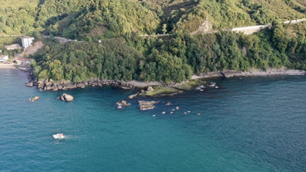 Karadeniz’in mavi sularında kürek sörfü keyfi