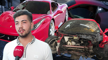 Duyunca ilk sözü bu olmuş | Test sürüşü yapan usta kaza yapıp pert etmişti 15 milyonluk lüks aracın sahibi konuştu...