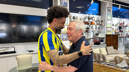 Cristian Baroniden Aziz Yıldırıma ziyaret