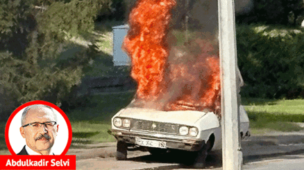 Kimi Meclis önünde Toros yakıyor kimi yalan haber yayıyor