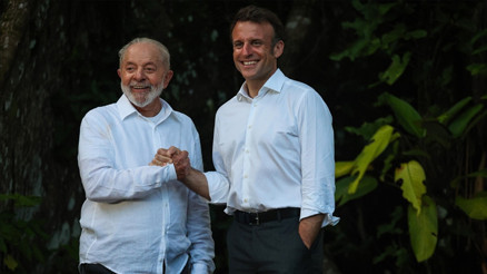 Fransa Cumhurbaşkanı Macron ile Brezilya lideri Lula görüştü Fransa Cumhurbaşkanı Macron ile Brezilya lideri Lula görüştü