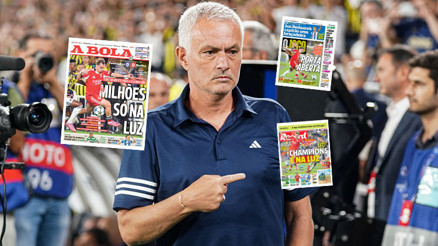 Fenerbahçe-Benfica maçını Portekiz gazetesi yazdı: Lizbon’da cehennem bekliyor, Mourinho devreye girecek