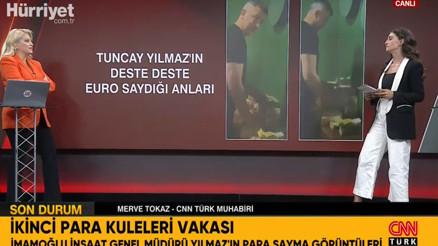 İmamoğlu inşaat genel müdürü Yılmazın para sayma görüntüleri