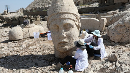 Apollona nano estetik: Nemrut’un simgeleri güzelleşti