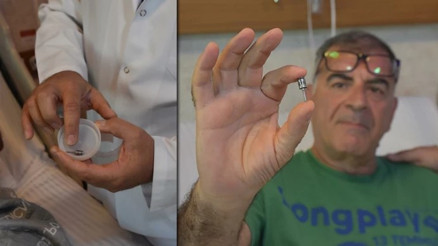 Akciğerinden diş implantı çıktı