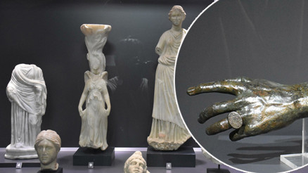 İzmirde 45 yıl sonra ilk kez görüldü Başı olmadığı için kime ait olduğunu bilinmiyor