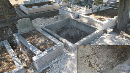 İstanbulun bir ilçesine defineciler dadandı... Mahalleli isyan etti Kemiklerini çalmadık, duruyor