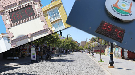 İki kentimiz alev alev yanıyor... Termometreler 55 dereceye çıktı | Serinlemek için farklı yollar aradılar