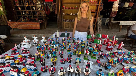 Kültür ve sanatı hamurla yoğuruyor