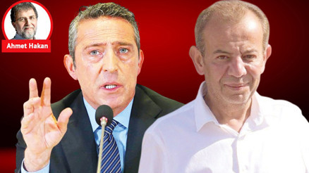 Tanju Özcan’ın Ali Koç’a sarması