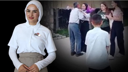 Babasının YKS çıkışında çiçekle karşıladığı Çimen, hayalindeki bölüme yerleşti