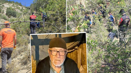 Çorumda 10 gündür kayıp olarak aranıyordu Ağaçlık alanda ölü bulundu