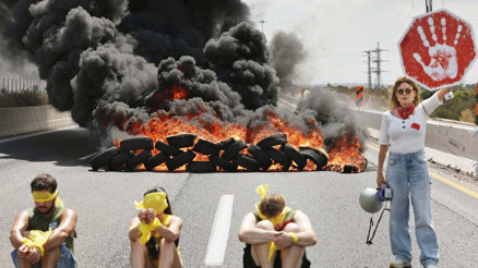 İsrailliler yol kesti ‘Savaşı hemen bitirin’