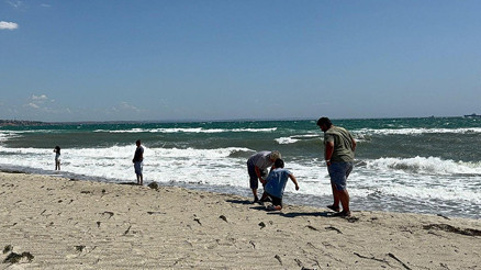 Saray ve Akçakocada denize girmek yasaklandı