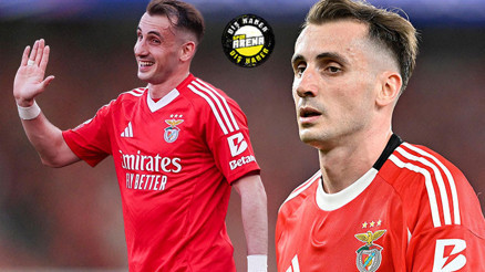 Kerem Aktürkoğlu, Fenerbahçe’ye transferini açıkladı Benfica’ya veda konuşması yaptı