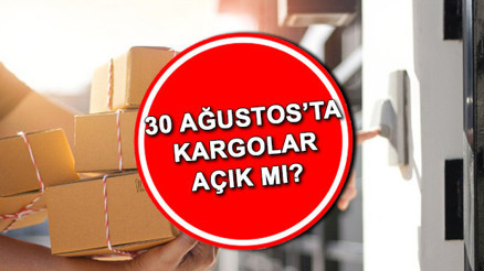 BUGÜN (30 AĞUSTOS) KARGOLAR ÇALIŞIYOR MU 2025 | 30 Ağustos Cumartesi kargolar açık mı, kapalı mı, saat kaça kadar açık ve dağıtım yapıyor mu İşte PTT, Yurtiçi, Aras, MNG, Sürat Kargo, Hepsijet, Trendyol Express çalışma saatleri