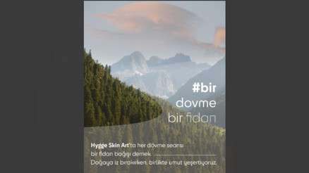 İzmir’de ‘Bir Dövme, Bir Fidan’ kampanyası başladı