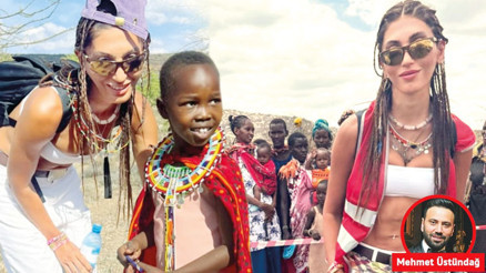 Beach’te değil Afrika’da yardımda