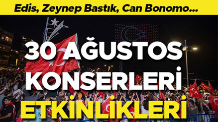 30 AĞUSTOS CUMARTESİ (BUGÜN) ÜCRETSİZ KONSERLERİ VE ETKİNLİKLER LİSTESİ 2025 İSTANBUL, İZMİR, ANKARA LİSTESİ || 30 Ağustos Zafer Bayramı etkinlikleri ne zaman, nerede, saat kaçta Bu akşam (30 Ağustos) konserleri nerede, kimler, hangi sanatçılar olacak 30 AĞUSTOS CUMARTESİ (BUGÜN) ÜCRETSİZ KONSERLERİ VE ETKİNLİKLER LİSTESİ 2025 İSTANBUL, İZMİR, ANKARA LİSTESİ || 30 Ağustos Zafer Bayramı etkinlikleri ne zaman, nerede, saat kaçta Bu akşam (30 Ağustos) konserleri nerede, kimler, hangi sanatçılar olacak