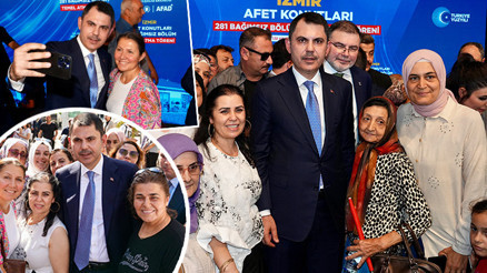 İzmirde afet konutları yükseliyor Bakan Kurum: Yanan her evin yerine yenisini yapacağız