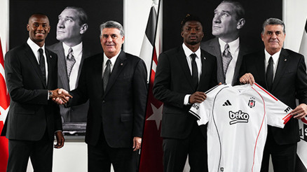 Beşiktaşın yeni transferleri konuştu: Büyük bir kulübe geldim