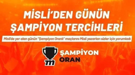 Premier Lig ve LaLiga’da Şampiyon Oranlı Hangi Oyunlar Tercih Ediliyor İşte Misli’de Günün Şampiyon Tercihleri