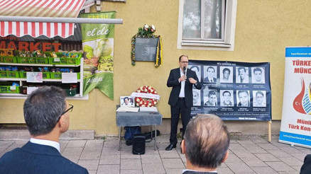 Münih’te NSU Kurbanı Habil Kılıç anıldı