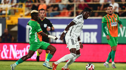 Alanyaspor 2-0 Beşiktaş (Süper Lig maçı özeti)