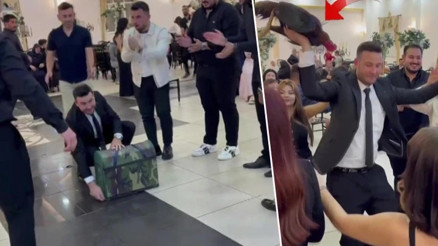 Damada takı yerine 250 bin lira değerindeki horoz hediye edildi