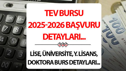 TEV BURS BAŞVURUSU NE ZAMAN 2025-2026 | Türk Eğitim Vakfı (TEV) bursu ne kadar, başvuru şartları neler TEV BURS BAŞVURUSU NE ZAMAN 2025-2026 | Türk Eğitim Vakfı (TEV) bursu ne kadar, başvuru şartları neler