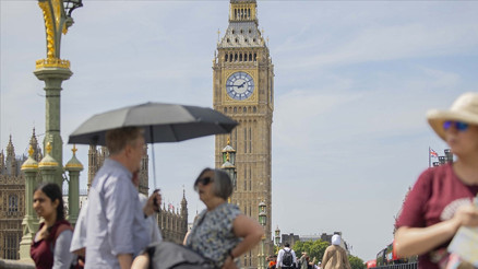 İngilterede tarihin en sıcak yazı
