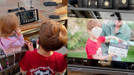 ‘Bize saraylar lazım değil’ demişti… Şimdi iki çocuğunu setlerde büyütüyor