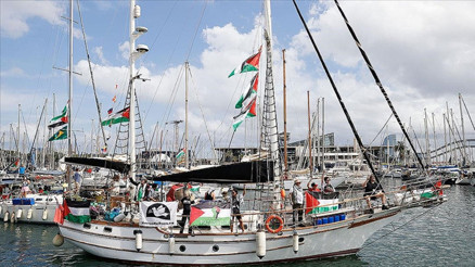 BMden Gazze ablukasını kırmaya çalışan Sumud Filosuna destek