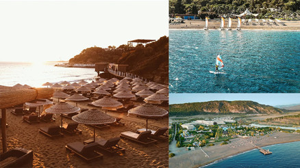 Kumsalın en lüks hali Kumsalın en lüks hali