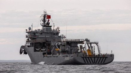 ‘TCG Işın’ gemisinden sonra TCG Alemdar da Halit Yukay için bölgede