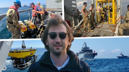 Deniz Kuvvetleri Komutanlığı, Halit Yukayın naaşının çıkartılmasına yönelik çalışmaların görüntülerini paylaştı