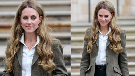 Bir buçuk ay sonra ilk kez ortaya çıktılar... Hiç tatilden gelmiş gibi durmuyor...Yıkık dökük Kate