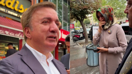 Öğretmen ağlayınca Erzincan Valisi de duygusal anlar yaşadı