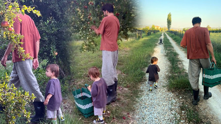 Ünlü oyuncu setlere ara verdi... Baba-oğul için hasat zamanı