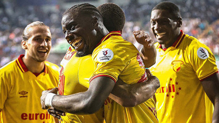 Göztepede Malcom Bokeleden büyük çıkış