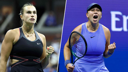 ABD Açıkta tek kadınlar finalinin adı: Sabalenka-Anisimova