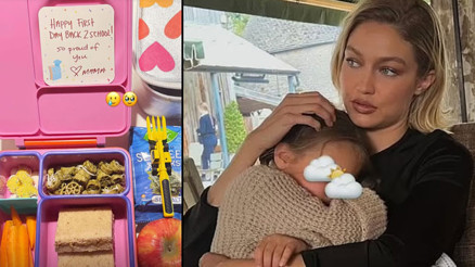 Banka hesabında milyonları var... Bir adımıyla servet kazanan ünlü model küçük kızının beslenme çantasını gösterdi