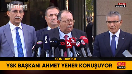 YSK toplantısı sona erdi: CHPnin kongre itirazı kabul edildi