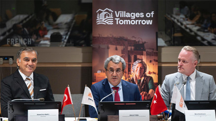 “Yarının Köyleri” Projesi Birleşmiş Milletler’de anlatıldı “Yarının Köyleri” Projesi Birleşmiş Milletler’de anlatıldı