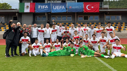18 Yaş Altı Milli Futbol Takımı, Meksikayı 4 golle devirdi