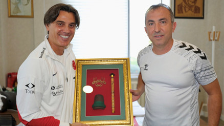 Konyaspor Teknik Direktörü Recep Uçar, A Milli Takımı ağırladı