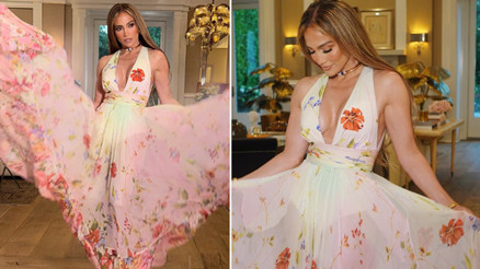 Kimsenin gözü çiçekli elbiseyi görmedi... Meğer bekar evinin oturma odası böyleymiş