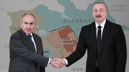 Tarihte bir ilk: Paşinyan Azerbaycandan geçti